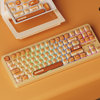 Teclado Mecánico AKKO Bun Wonderland TAC87 OEM, Batería de 10000 mAh, 88 Teclas, Diseño TKL 80%, Retroiluminación RGB, Montaje Gasket