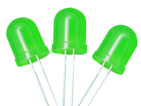 5MM 8MM rond haute lumière LED super lumineux 3V blanc/rouge/bleu/jaune/orange/vert flash usine qualité ROHS diodes électroluminescentes
