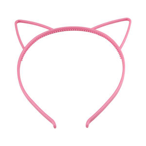 Katzen ohr Kawaii rutsch fester Zahn Kunststoff Haar bügel für Mädchen Haarschmuck Günstige Großhandel Kinder Kind Nettes Stirnband - Product Image 4