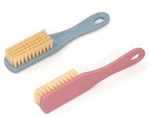 Soft Bristle Eco-Friendly Plastic Laundry <b>Brush</b> Shoe Stain Remover Nylon <b>Brushes</b> for Fabric Clothes Carpet & Floor Cleaning - Product Image 4