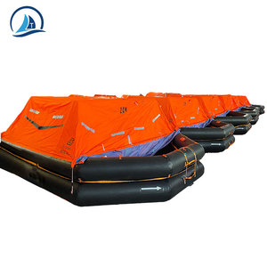 قارب نجاة ذاتي النفخ HAF-A <span class=keywords><strong>20</strong></span> لـ <span class=keywords><strong>20</strong></span> شخصًا، قابل للرمي في البحر، متوافق مع معايير SOLAS، مصنوع من مادة CSM، حقيبة نجاة لـ <span class=keywords><strong>20</strong></span> شخصًا - Product Image 6