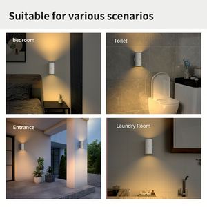 3 Mode Cylinder Magnetic USB Charging Motion and <b>Lights</b> Sensing Smart Night <b>Light</b> Warm White Wall Lamp - Product Image 5