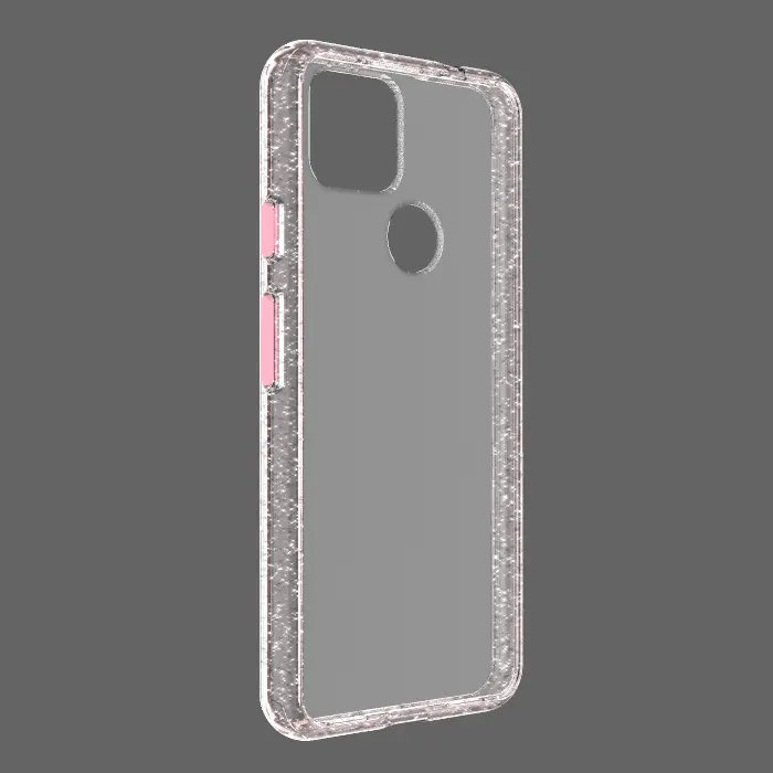 2021 separate buttons hard PC back cover clear anti-yellowing TPU 360 full protection mobile phone case for Google Pixel 5a