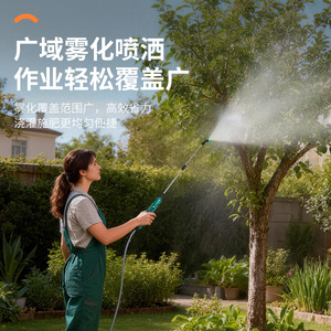Electric Sprayer Handheld Mini Water <b>Pump</b> For Pesticide Gardening Disinfection Atomizing <b>Spray</b> Gun Green Plastic Quick Connect - Product Image 5