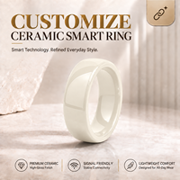 Bague Intelligente NFC, Paiement Intelligent, Bague Imperméable Portable pour Hommes et Femmes, Logo Personnalisé
