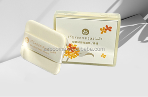 Feuilles absorbantes pour le visage avec miroir et poudre 100 feuilles Papier absorbant pour peaux grasses - Product Image 5