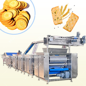 Línea de producción de galletas duras blandas automáticas hechas en China con <span class=keywords><strong>horno</strong></span> eléctrico laminador de masa y mezclador para uso industrial - Product Image 3