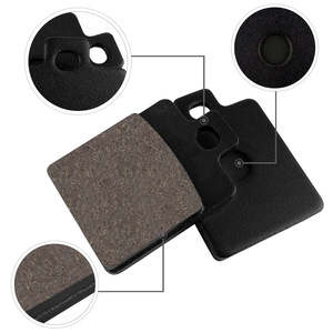 Plaquettes de frein génériques pour moto FA260 semi-métalliques 1,41x1,93 pouces pour freins à disque Piaggio Vespa - Product Image 2