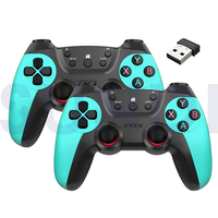 Nouvelle manette de jeu 2.4G, double joystick, TV, PC, Android Box, jeu, 2 packs, manette sans fil
