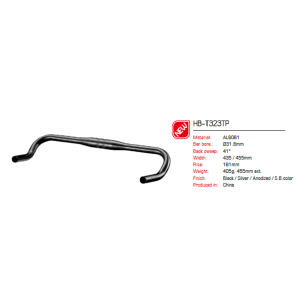 <span class=keywords><strong>Guidon</strong></span> de vélo en alliage d'aluminium à engrenage fixe de 31.8mm <span class=keywords><strong>guidon</strong></span> de vélo de route TT <span class=keywords><strong>guidon</strong></span> de vélo <span class=keywords><strong>Bullhorn</strong></span> - Product Image 2