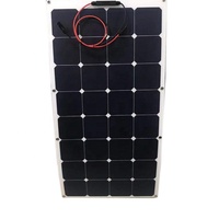 Panneaux solaires flexibles en silicium monocristallin SunPower 120W/125W avec film mince ETFE pour appareils portables