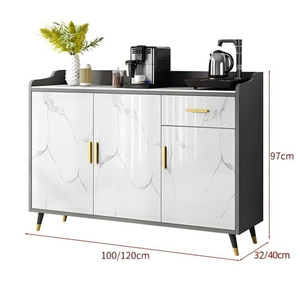 <span class=keywords><strong>Buffet</strong></span> moderne de luxe, design simple, meuble de salon, vente en gros de meubles de rangement blancs bon marché - Product Image 6