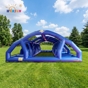 Jeux gonflables interactifs aquatiques pour enfants WINSUN, parcours aquatique gonflable en PVC - Product Image 1