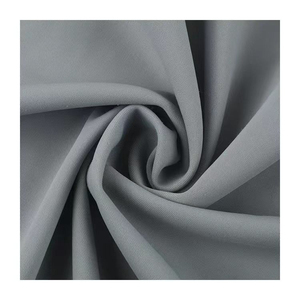 Tela de punto 100% algodón, color gris claro sólido, suave, transpirable y elástica, para prendas de vestir y ropa de estar por casa, al por mayor. - Product Image 3