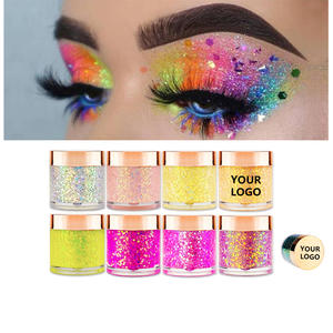 Logo personnalisé duchrome 24 couleurs Multi Chrome Pigment paillettes ombre à paupières brillant Multichrome néon Chrome caméléon Gel ombre à paupières - Product Image 2