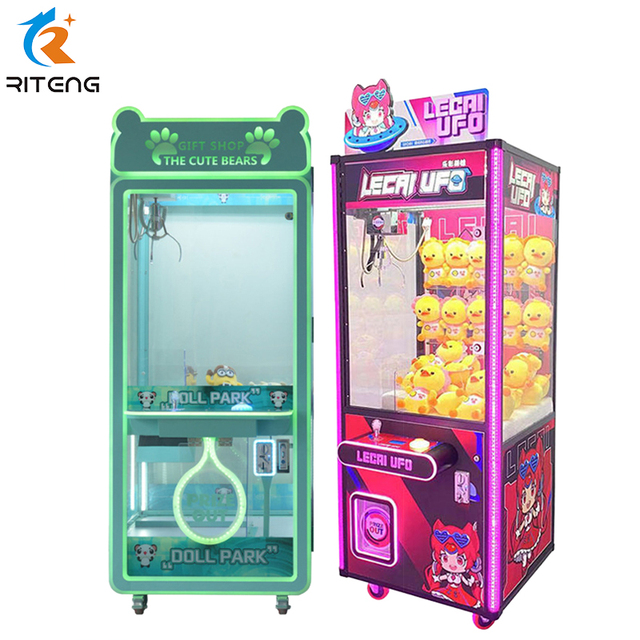 Singapore Electronic Claw Machine Supplier Fullsize Gift Shop Redemption Prizes Modern Dinosaur Deep Claw Machine