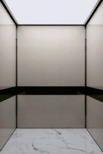 Ascenseur de luxe pour passagers de 600 kg, porte à ouverture double face, 6 personnes, traction, ascenseur commercial pour hôtels, appartements, OTIS GEN2 - Product Image 2