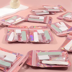 Disposable Durable <strong>Manicure</strong> <strong>Kit</strong> Individually Package Mini Nail Buffer Nail File Plastic Stick Press Nail Tool Box Salon - Product Image 6