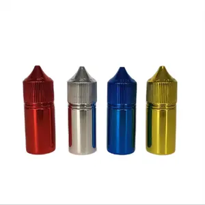 Customized L10ml15ml PET Electronic Essential Oil Tip Bottle Squeeze Bottle Small Dropper Bottle Plastic
