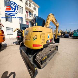 Excavadora de cadenas Sany Sy75c usada en buen estado a la venta, excavadora de cadenas Sany Sy75c usada de alta calidad a bajo precio - Product Image 2