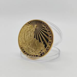 Offerta Speciale: Monete Souvenir in Oro all'Ingrosso, 12 Segni Zodiacali, Monete in Metallo Personalizzabili Placcate Oro, Monete Portafortuna - Product Image 5