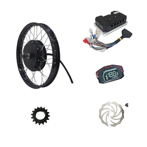 สกู๊ตเตอร์ QS Motor QS205 3000W 50H V3TI พร้อมล้อขนาด 17x1.6 นิ้ว และคอนโทรลเลอร์ Fardriver ND72450 BLDC พร้อมมาตรวัดความเร็ว DKD - Product Image 1