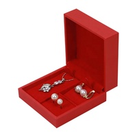 Boîte à bijoux en carton écologique haut de gamme avec fermeture magnétique, accessoires en ruban et impression à chaud