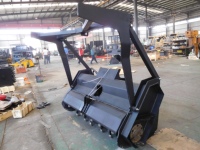 Falciatrice forestale skid steer loader forest mulcher skid steer mulcher forestale skid steer trincia forestale