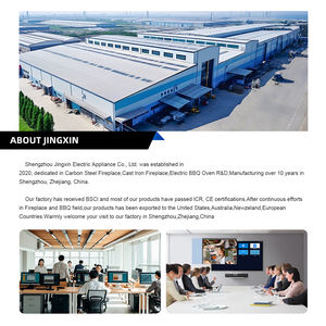 Poêle à granulés et à bois autoportant d'intérieur en fonte, fabriqué sur mesure par JingXin - Product Image 5