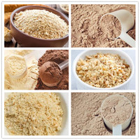 Machine de production de poudre nutritionnelle entièrement automatique, pour porridge instantané, farine et céréales pour bébés, en acier inoxydable, avec contrôle PLC