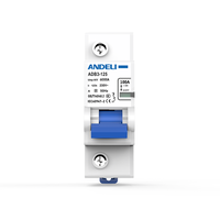 Disjoncteur Magnéto-Thermique Miniature ANDELI (DCM) ADB3-125-1P, 1 Circuit, 20A, 40°C, Unipolaire pour Mini Systèmes