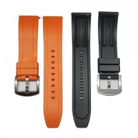 Hochwertiges 26mm Silikon Atmungsaktives Smartwatch-Armband mit Klettverschluss für G-Shocks GA2100 Sport-Taucheruhren