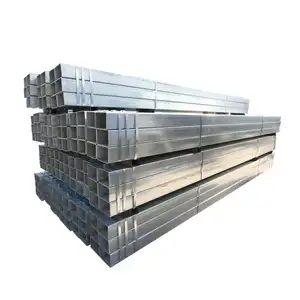 Gi tube carré galvanisé tube carré et rectangulaire shs/rhs 150x150 boîte en acier galvanisé