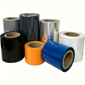 Ruban en satin doré pour transfert thermique, 110 mm * 300 m, ruban en résine lavable pour imprimante, pour l'impression de boîtes cadeaux, d'étiquettes textiles - Product Image 4