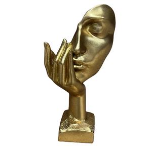 Statue en résine Nordique Rétro <span class=keywords><strong>Couple</strong></span> Embrasser Amour Figurines Moderne Abstrait <span class=keywords><strong>Couple</strong></span> <span class=keywords><strong>Visage</strong></span> Humain <span class=keywords><strong>Sculpture</strong></span> - Product Image 4