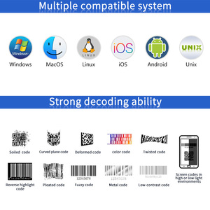 Módulo Escáner de Códigos QR EMT8621A, Lector de Códigos de Barras Ultrafino con Interfaz USB para Mini Mercados, en Stock - Product Image 4