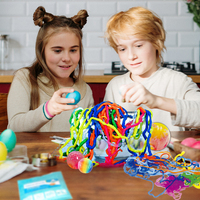 BIG BANG SCIENCE Fabricant de jouets ODM/OEM Kit d'expérimentation DIY Vers et perles arc-en-ciel Jouet éducatif STEAM pour enfants