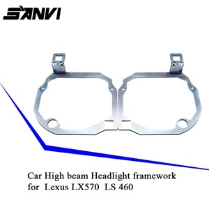 Transition Frame Adapter Bracket for HID/<b>LED</b> <b>Projector</b> Lens Headlight Aftermarket Auto Light Diy Retrofit Kit <b>Led</b> Lens Framework - Product Image 5