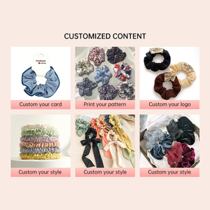 Большой эластичный резиновый ободок для волос в корейском стиле с жемчугом, тканевые резинки для волос для женщин и девушек, аксессуары для волос - Product Image 6