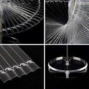 120 pièces de présentoir professionnel en plastique pour <span class=keywords><strong>nuancier</strong></span> de vernis à ongles, outil de beauté pour la <span class=keywords><strong>manucure</strong></span>, présentoir de vernis gel - Product Image 4