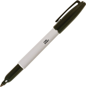Marqueur permanent Sharpie noir personnalisé par le fabricant, faible MOQ, pas cher, pointe fine, encre à base d'huile, pour métal et plastique - Product Image 1