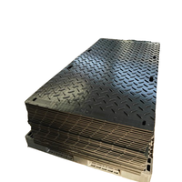 Tapis de protection du sol en HDPE pour équipement lourd, installation facile, tapis d'accès