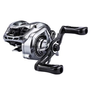BEARKIN Official Store Bait casting 9BB 135g Lichts chlepp system 4kg Max Power Kohle faser 7,1: 1 Hoch geschwindigkeit verhältnis Meerwasser rolle - Product Image 1