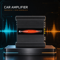 Amplificateur mono de classe D haute performance 500W RMS, 1 canal, circuit imprimé double couche, amplificateur de puissance audio pour voiture