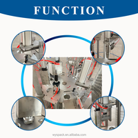 Machine de remplissage pneumatique automatique haute précision PLC pour yaourt et eau pure, pour l'emballage de boissons, crèmes glacées, aliments et produits chimiques