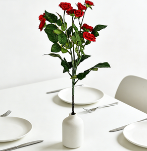 Rosas Artificiales de Tela Multicolores al por Mayor, Realistas, Hechas a Mano, Ecológicas, Modernas, de Alta Calidad, para Bodas - Product Image 2