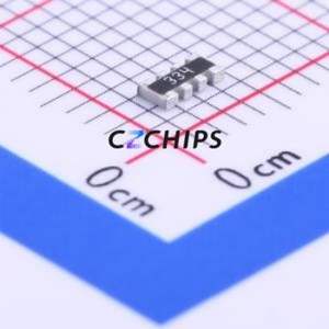 Réseau de résistances 4D03WGJ0334T5E 0603x4 ( Nombre de résistances : 4 ) ( Résistance : 330 kOhm Précision : 5 % ) - Product Image 1