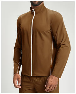 Chaqueta Deportiva Ligera y Ecológica para Hombre, Transpirable, que Absorbe la Humedad, Ropa Deportiva Elegante para Correr, Venta al por Mayor RUIQUWIN - Product Image 2