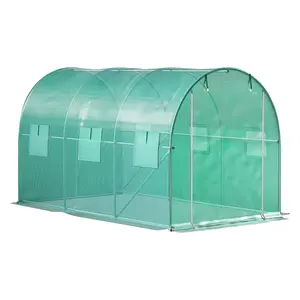 Chunlei OEM Custom Made Size 2.1M Portable Outdoor Garden Greenhouse Mini Tunnel Greenhouse