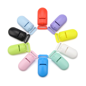 The Hottest Selling Easy To Use Colorful Plastic Pacifier Clips Holder